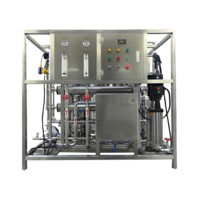 1000LPH Instalações de tratamento de água de aço inoxidável