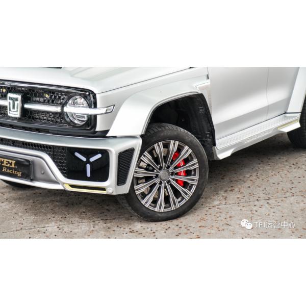 Front Big Brake Kit 6 Piston Caliper with 405x34mm rotor BBK auto brake system For Cybertank 300 21 Inch car rim