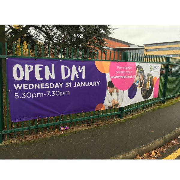 Vinyl Advertising Customized Wall Banner For Outdoor Promotional