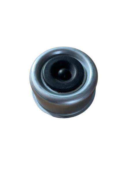2.44 EZ Grease Dust Caps Steel Rubber Grease Caps Zinc Plated