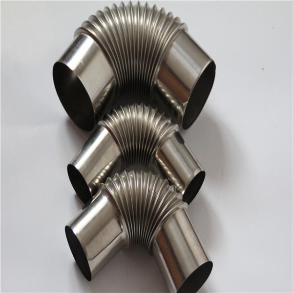 Sanitary Stainless Steel Tubing Elbows 90 Degree Bending For Wine Industry