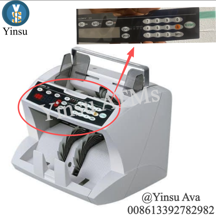 Glory Counter Sorter Parts GFB800 GFB810 820 GFS120 GFS100 4A16-T038 Keypad