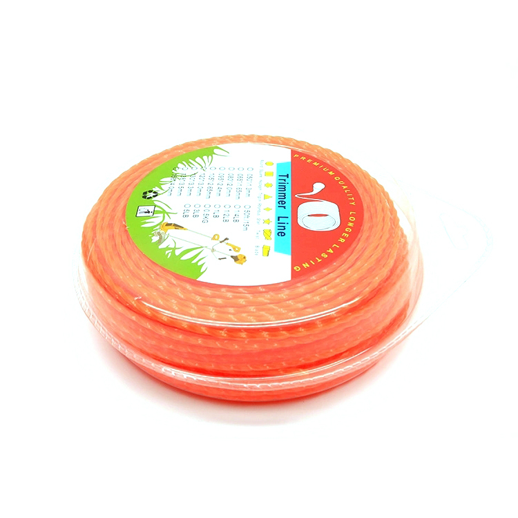 Heavy Duty String Trimmer Line 0.105 Inch Square 300 Foot Spool Copolymer Weed Eater Replacement