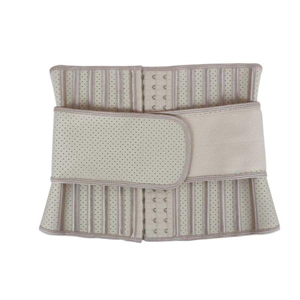 Nude Single Belt Latex Sport Waist Trainer 25 Steel Boned Corset