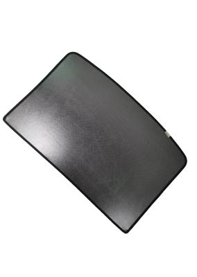 Multiscene Black Car Window Shades , Lightweight Tesla Windshield Sun Shade