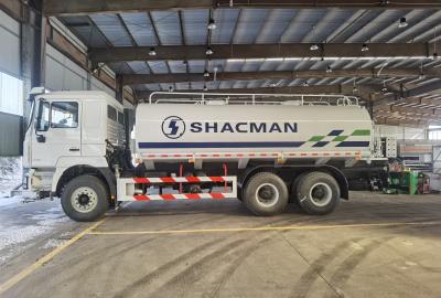 SHACMAN F3000 6x4 Water Tank Truck with 300L Fuel Tank and 7.5T/2*13 Double Stage Axle