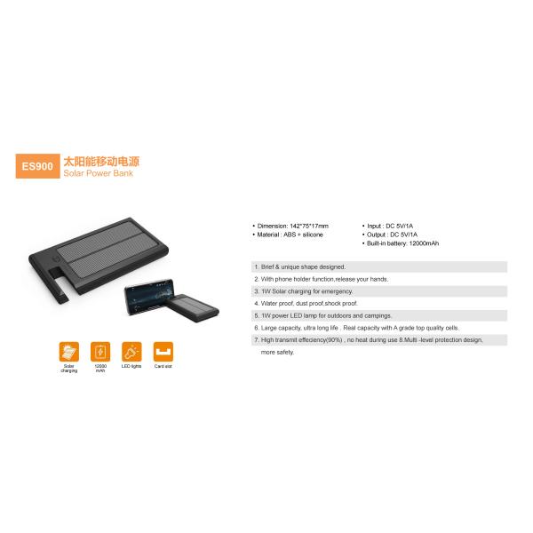 China Solar Power Bank w/ Wireless Charger, consumer electronics Products Manufacturers & Suppliers