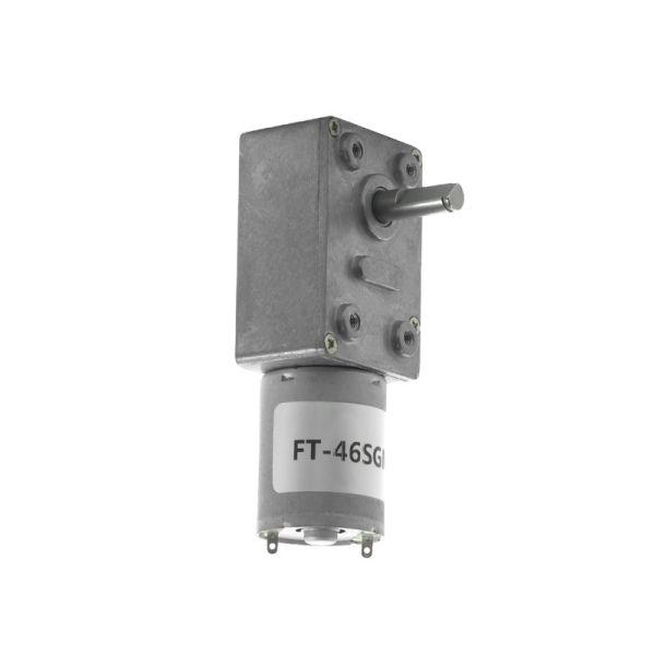 FT-46SGM370 12v 24v Dc Motor High Torque Low Noise Worm Gear Motor for Office Equipment