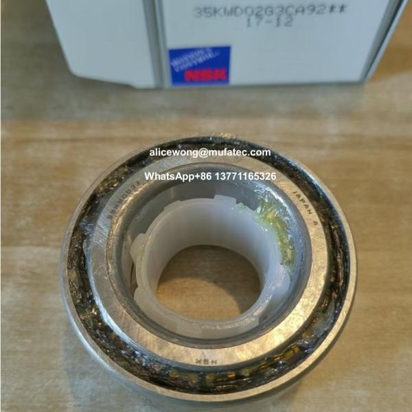 35KWD02 Rolamentos de eixo de roda de automóveis Rolamentos de rolos de fila dupla 35*60*32mm