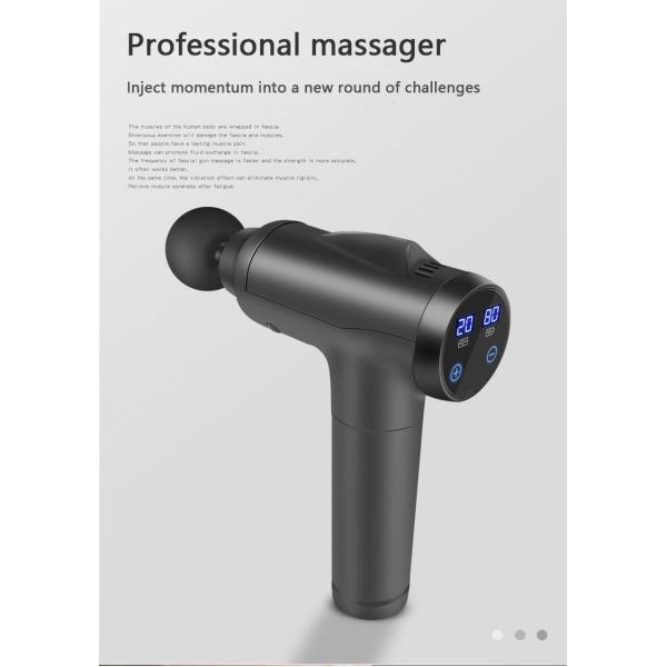 30 Speed Fascia Massage Gun Deep Tissue Percussion Massage Gun Touch Screen