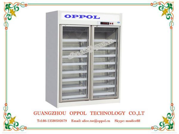 OP-700 Hospital Single Temperature Glass Door CFC-free Medical Storage Cooler