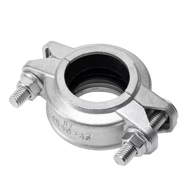 Кованая нержавеющая сталь 304 316 316L Высокое давление канавчатые трубные совместные зажимы 1