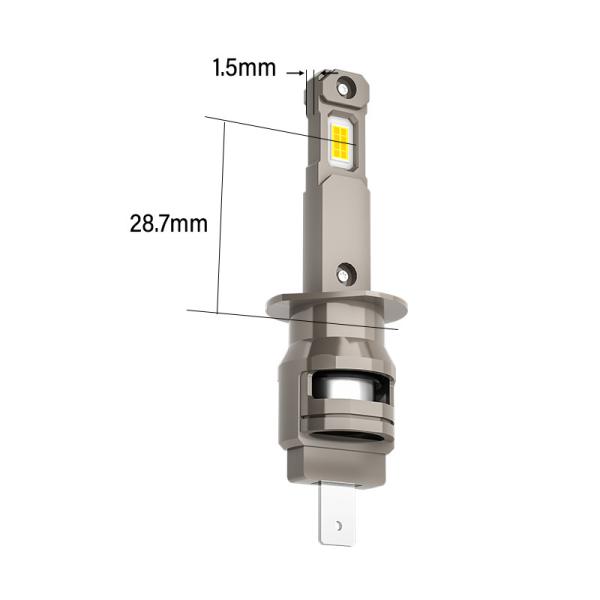 Masters FHZ-H1 1:1 con bombilla de halógeno Plug&Play bombilla Zic 60W 6000LM 6000k bombilla de faro LED