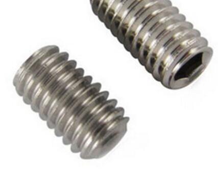 Carbon Steel Hex Socket Pan Head Screw With Cone Point GS SS DIN914