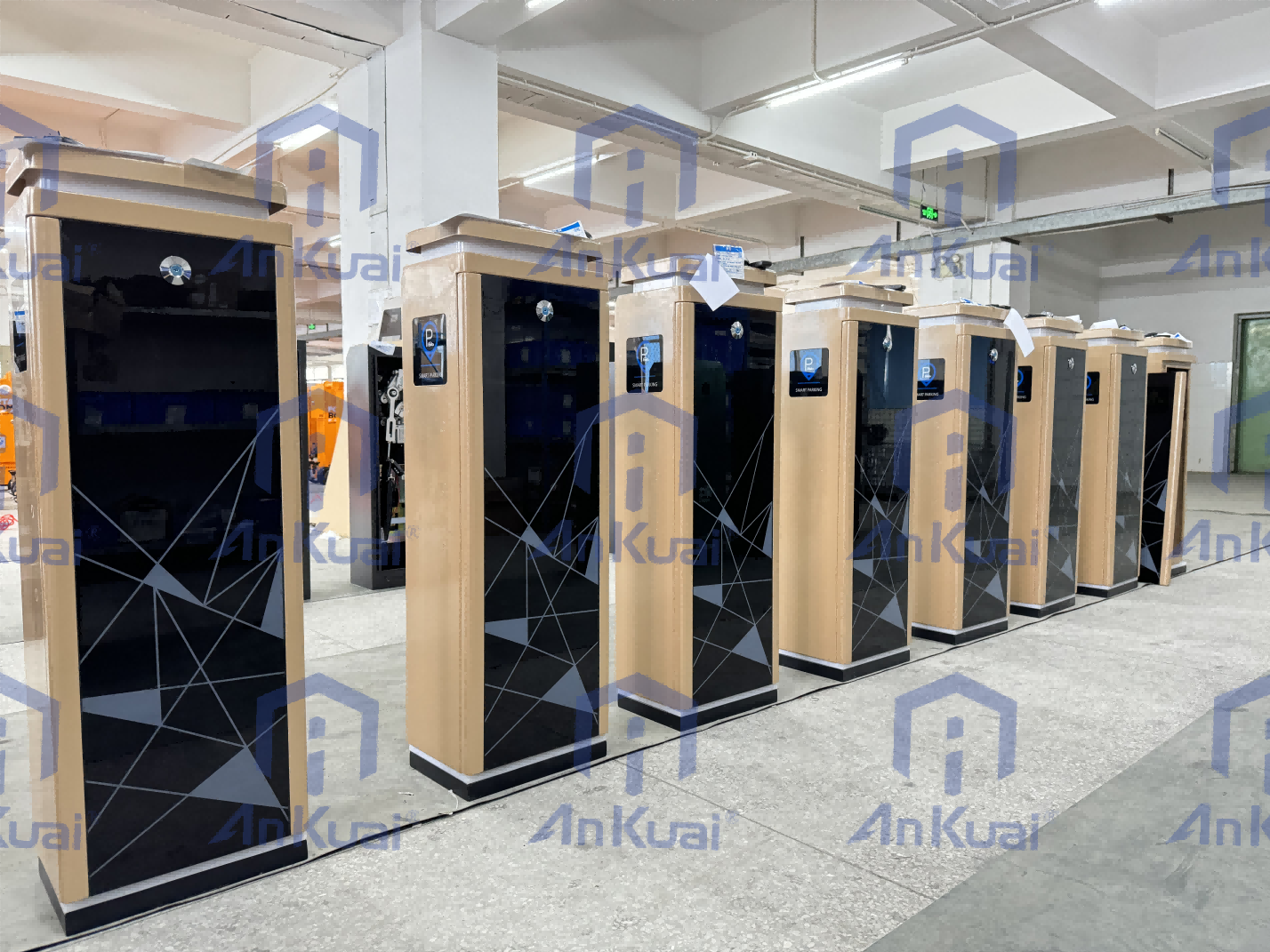 IP54, шлюз-барьер с AC220/AC110 50/60HZ 1.5S-6S Время открытия/закрытия для контролируемого доступа и дистанционного управления ≤ 30M