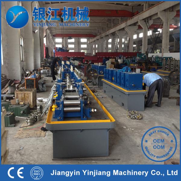 60-70mm Carbon Steel Pipe Making Machine PLC Forming