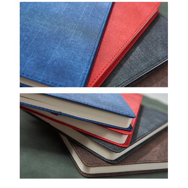 Logotipo personalizado A5 Couro Empresarial Papeleria de Escritório Costura De Enlace Bloco de Notas Conjunto de Caixa Regalo