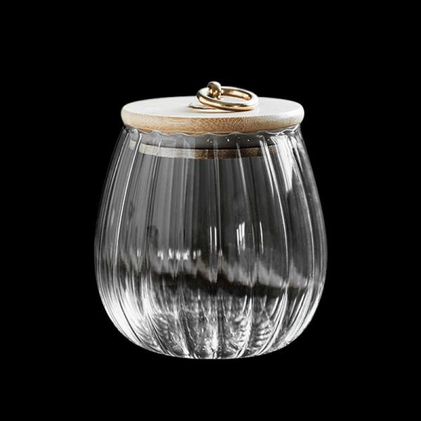 Industrial-Grade Glass Jars with Spoon|B2B Bulk Orders|Airtight Bamboo Lid Containers|Custom Branding