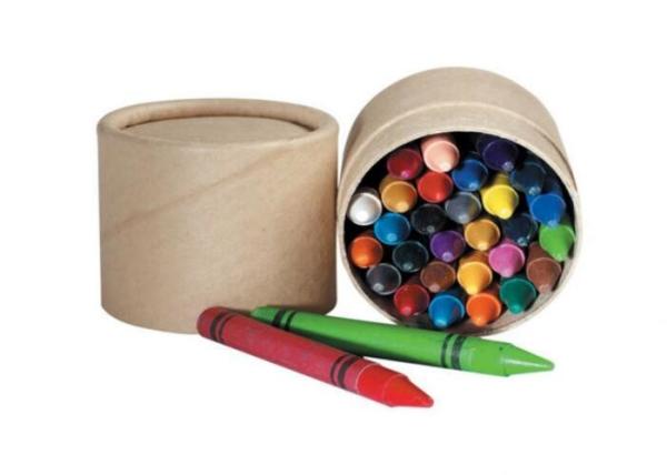 6 Color Nontoxic Wax Crayon/Eco-friendly fancy colored Non-toxic wax crayon set