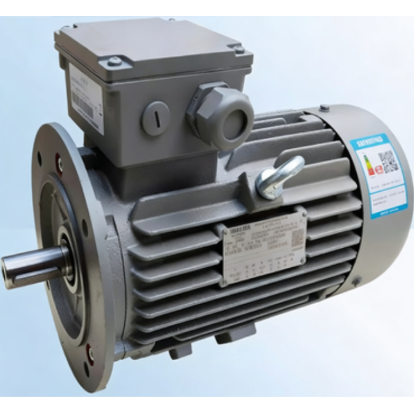 Siemens 1LA7063-6AB12 Three Phase Induction Motor Flange Mount