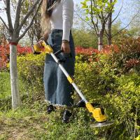 Máquinas de corte sem fio de jardim Máquinas de corte de pincel de bateria Cortador de grama Trimmer de lítio elétrico