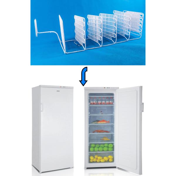 Multi Layers Refrigerator Evaporator for Refrigerator Freezer Compartment