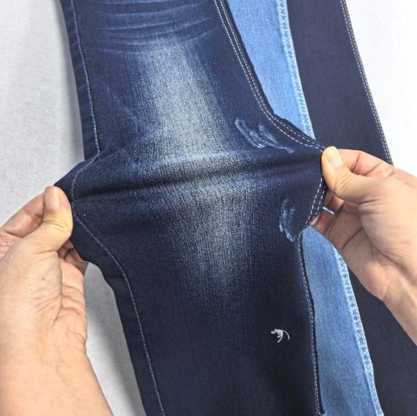 Satin Good Elastic Denim Fabric For Lady Man And Kids Jeans