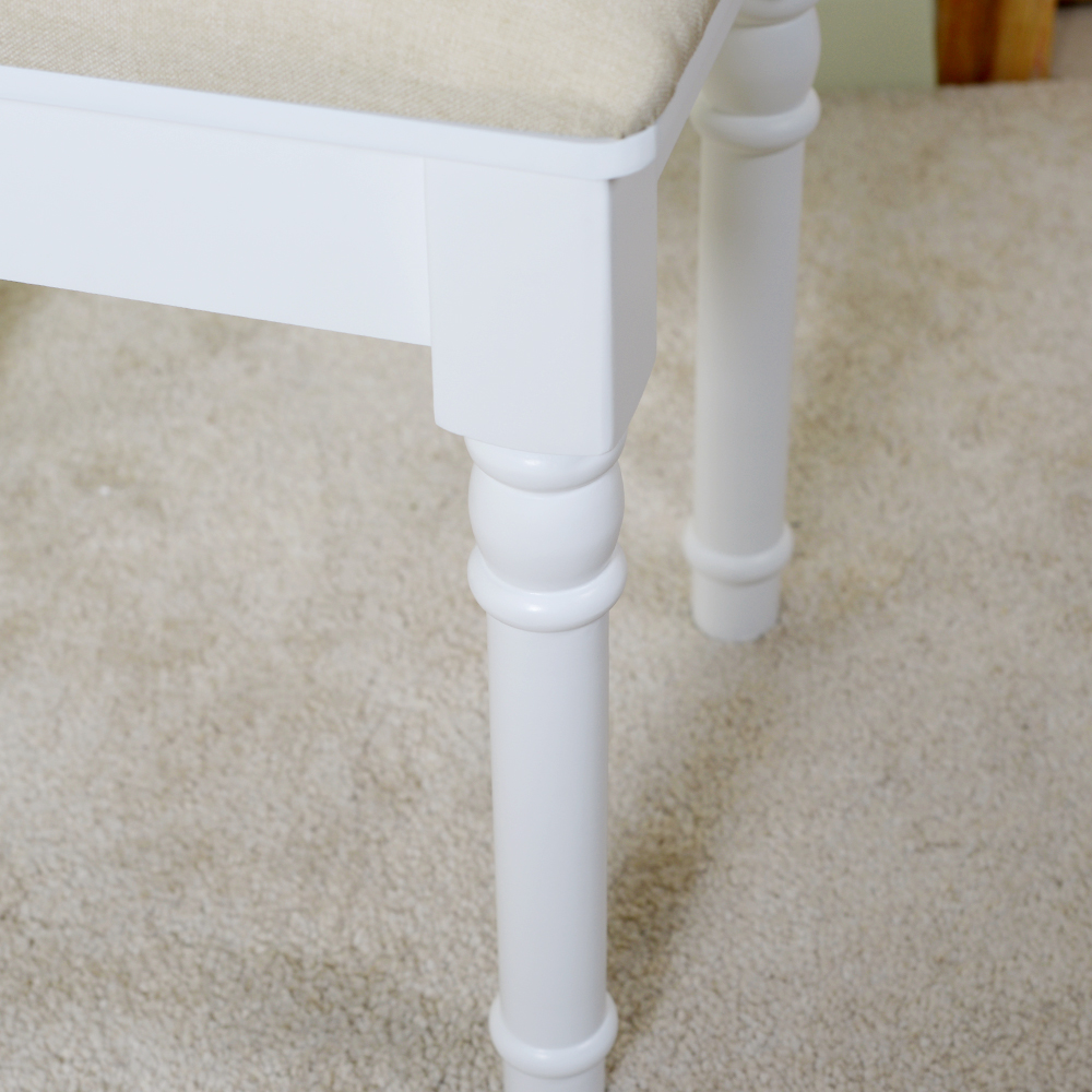 Табуретка комнаты 43cm европейского стиля живущая пастырская Mahogany твердая деревянная