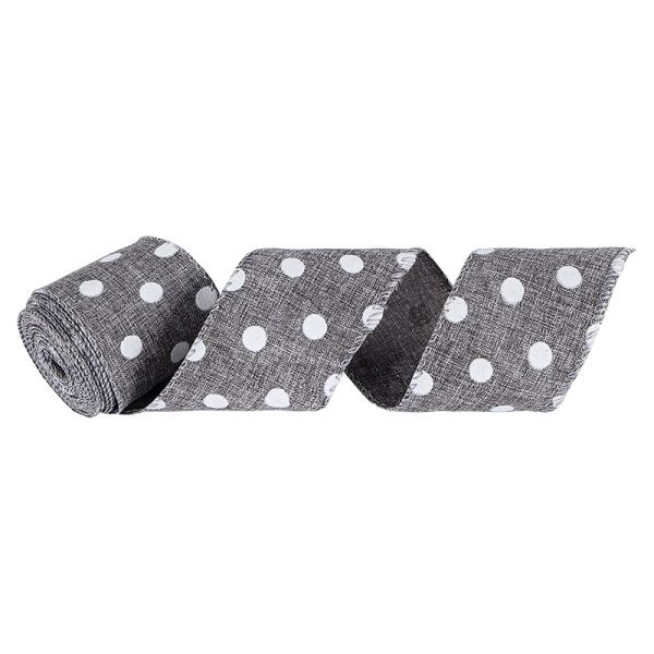 MSD Burlap Fabric Ribbon Wired Edge Ribbon for Craft Decor Support OEM ODM Printed