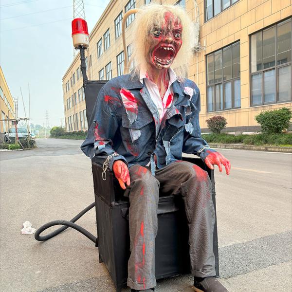 Decoración de terror con accesorios neumáticos animados para casas embrujadas de Halloween