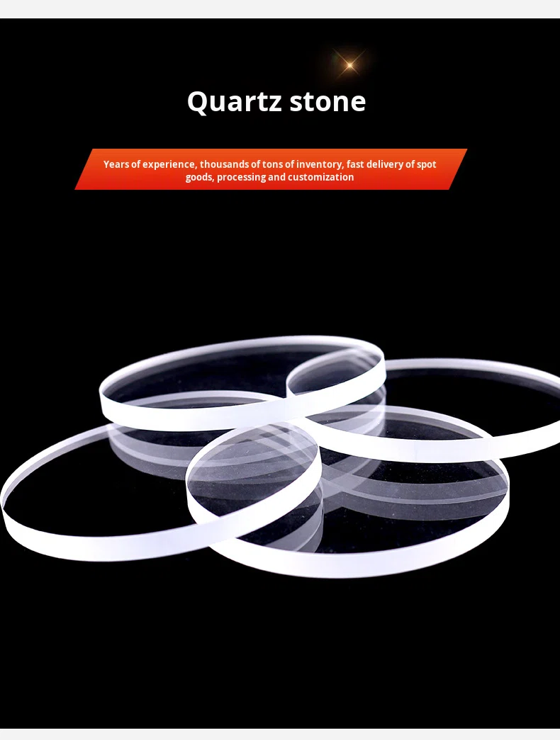 Photovoltaic Semiconductor Clear Quartz Pipe High Transmittance Large Diameter