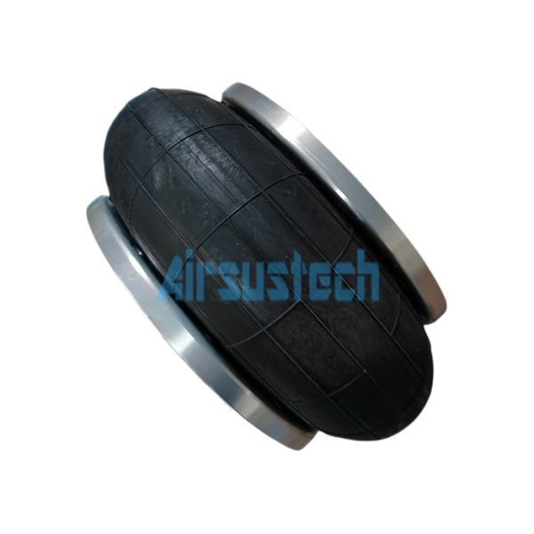 AIRSUSTECH Single Convoluted Air Bag 1H320124 with Flange Ring 90 MM Stroke