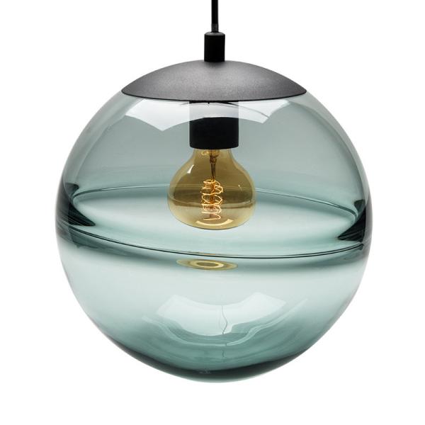 Vintage Gray / Amber Color 240V Led Cool E27 Glass Pendant Ceiling Light