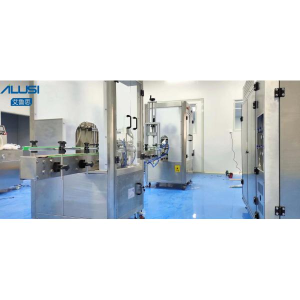 2000bph Полностью автоматическая машина для наполнения жидкостью