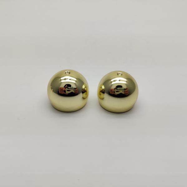 Golden 20mm Height Screw On Bottle Caps For Nail Polish Bottle