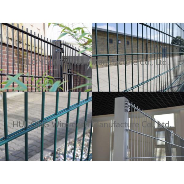 Cerca de alambre soldada con autógena de acero de HUILONG Panels, 868 alambre gemelo Mesh Fencing