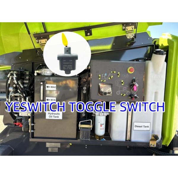 DPST OFF-(ON) Toggle Switch High-Current Screw Terminal For Heavy-Duty Machinery