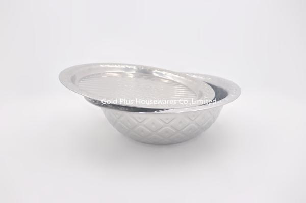 Polishing 50cm Stainless Steel Rice Washing Bowl Kitchen Tools