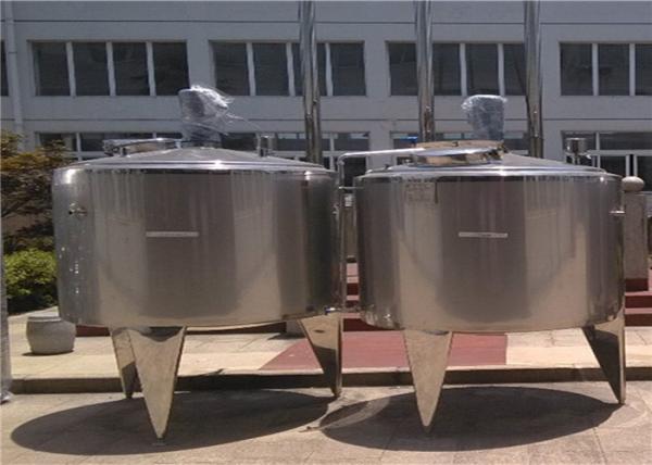 Stainless Steel Liquid Mixing Tank For Beverage / Food Industry FDA Approved