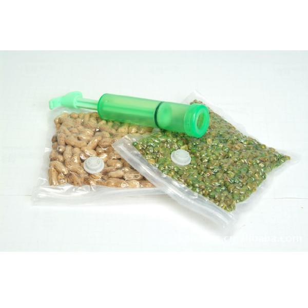 Laminated 3 Side Vacuum Pumping Air Bag Food Vacuum Seal Bags For Fish / Vegatable