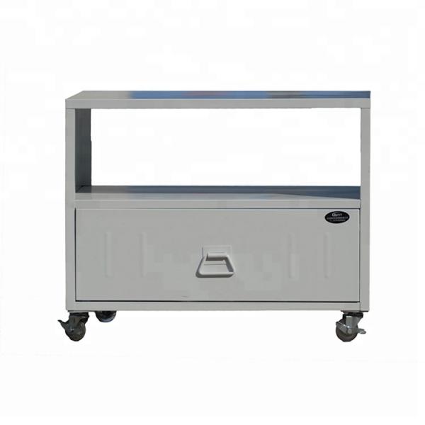Fireproof Steel TV Stand Metal Home Storage Furniture