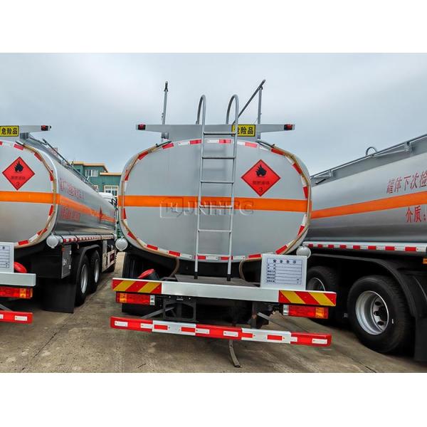 Шакман M3000 топливный танк грузовик 6 * 4 300HP Алюминиевого сплава топливный танк грузовик для продажи