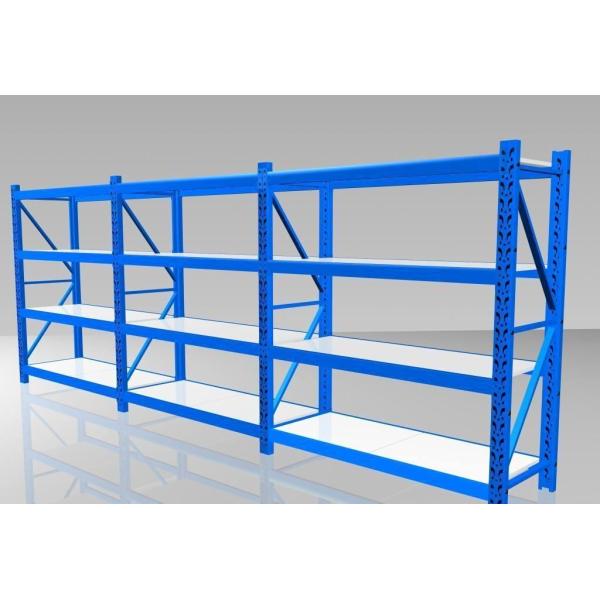 Flexible Metal Warehouse Shelving / Industrial Storage Racks Heavy Duty