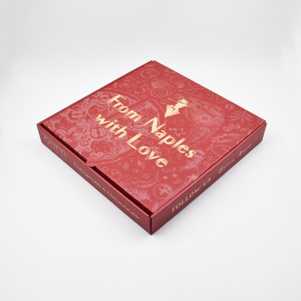 Customized Corrugated Paper Food Packaging Box Square Kraft Paper Shopping Bags