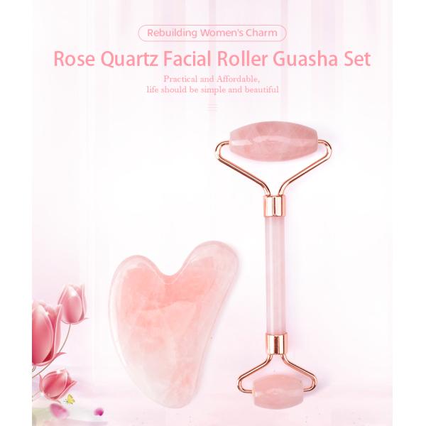 Кварц Роза камня Gua Sha нефрита