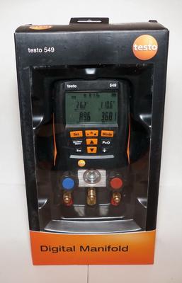 Testo 549 Digital Manifold for HVAC Pressure Measurement
