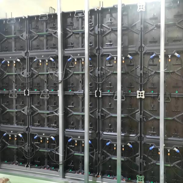 P3.9 P4.8 500X1000mm LED видеостенная панель высокой четкости для наружных мероприятий