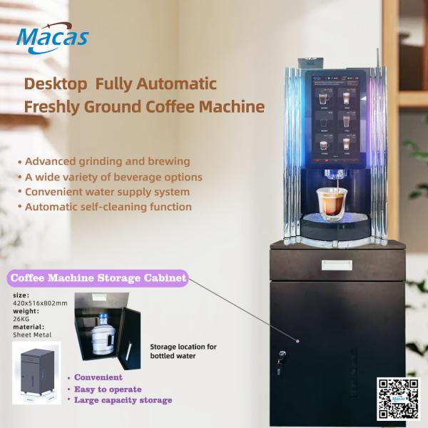 オフィスコーヒー体験を革新、Evoacasの豆からカップへのコーヒー自動販売機