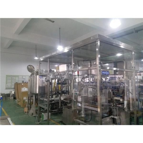 20L Cubitainer Automated Sterile  Filling Machine With Flowmeter Pump