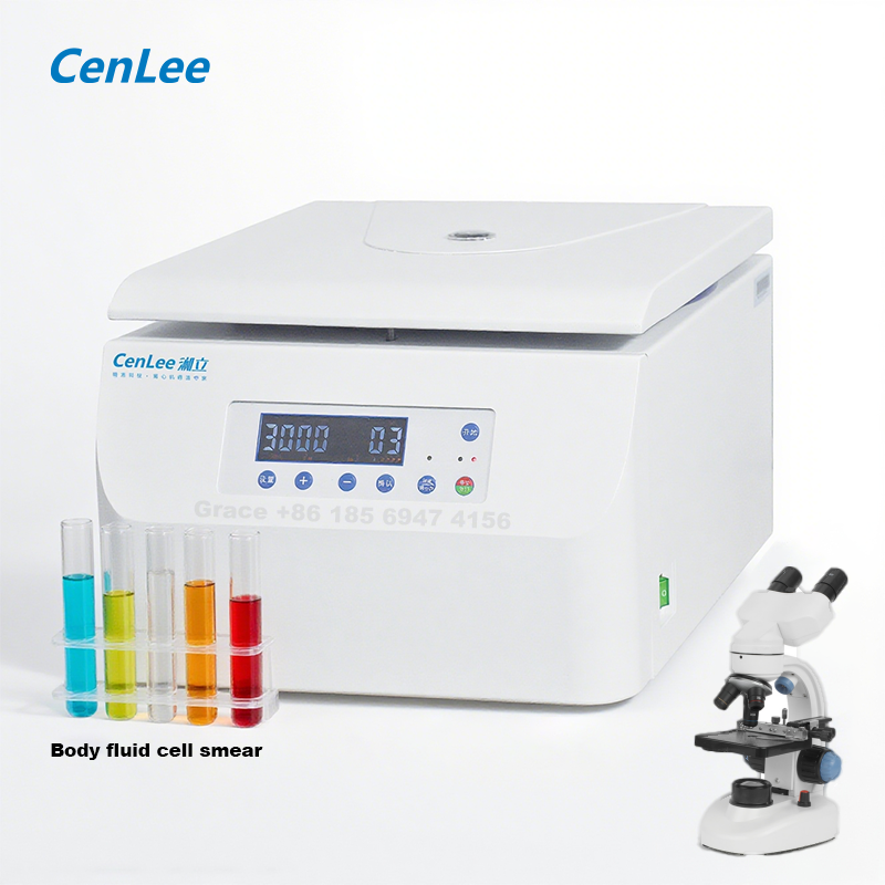260W Clinical Hospital Tabletop Cytoprep Cell Smear Centrifuge Stable Performance Low Speed Laboratory Centrifuge